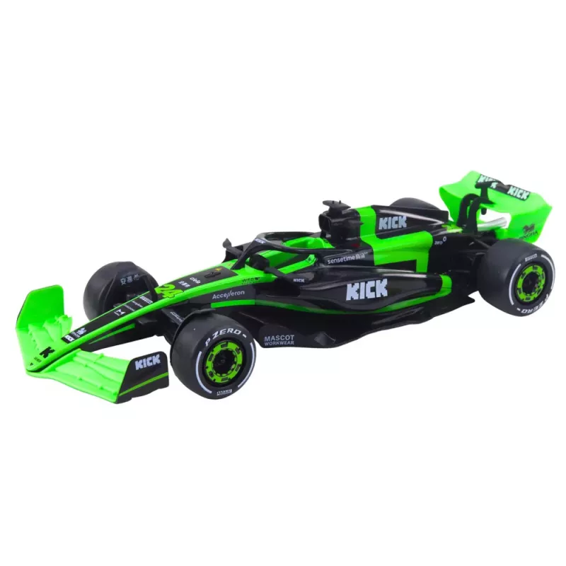Double E Sauber F1 C44 Preto e Verde 1:16 Carro de Corrida Telecomandado