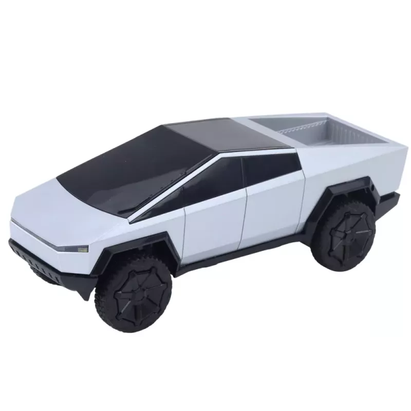 Double E Carro Telecomandado RC Pickup Truck Luzes LED Prateado 1:16 4WD 2,4 GHz