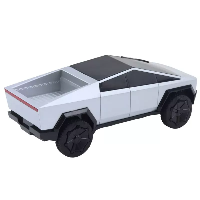 Double E Carro Telecomandado RC Pickup Truck Luzes LED Prateado 1:16 4WD 2,4 GHz
