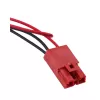 LEAN CARS Porta de Carregamento 12V para Veículos Elétricos de Crianças - Preto