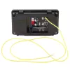 LEAN CARS Painel de Música para Veículo a Bateria 12V - Preto