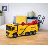 LEAN TOYS Camião de reboque assistência em viagem com gancho, plataforma, luzes e sons 1:16