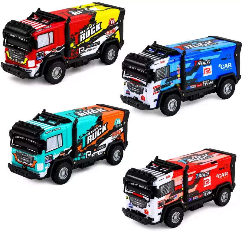LEAN TOYS Veículo todo-o-terreno Camião com carroçaria iluminada, som de condução 1:16 Camião RC 4WD 2.4 GHz Verde/Preto