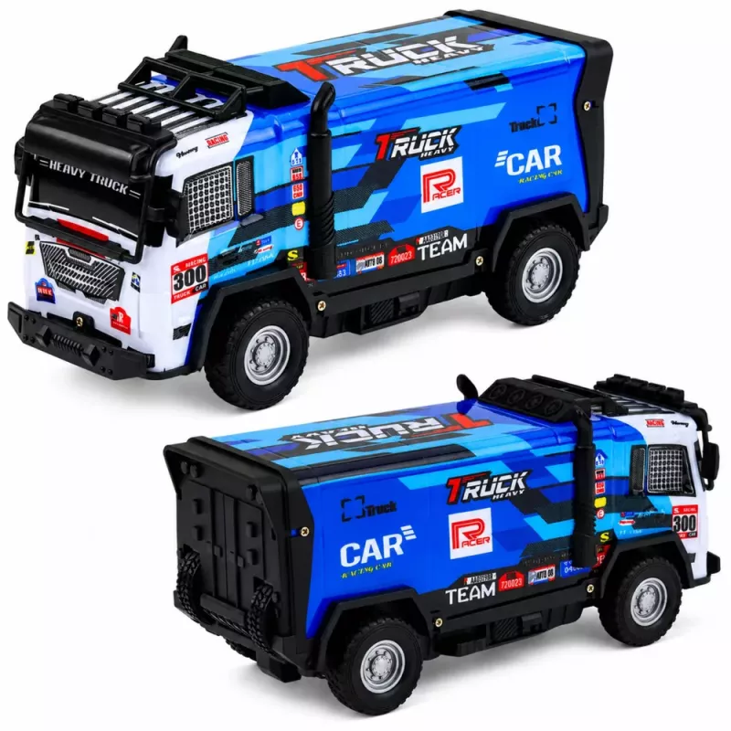 LEAN TOYS Veículo todo-o-terreno Camião com carroçaria iluminada, som de condução 1:16 Camião RC 4WD 2.4 GHz Verde/Preto