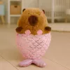 LEAN TOYS Peluche Capivara Sereia Rosa 28cm
