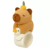 LEAN TOYS Pulseira de peluche auto-ajustável Ganso com Capivara