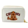 LEAN Carteira de dois compartimentos com porta-cartões Capivara Branco 12,5 x 8,5 cm