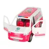 LEAN TOYS Hospital Móvel Ambulância 2 em 1 Boneca Médica com Acessórios Médicos