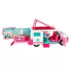LEAN TOYS Hospital Móvel Ambulância 2 em 1 Boneca Médica com Acessórios Médicos