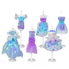 LEAN TOYS Conjunto de costura de vestido de boneca DIY Little Fashion Designer 143 peças