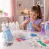 LEAN TOYS Conjunto de costura de vestido de boneca DIY Little Fashion Designer 143 peças