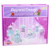 LEAN TOYS Conjunto de costura de vestido de boneca DIY Little Fashion Designer 143 peças
