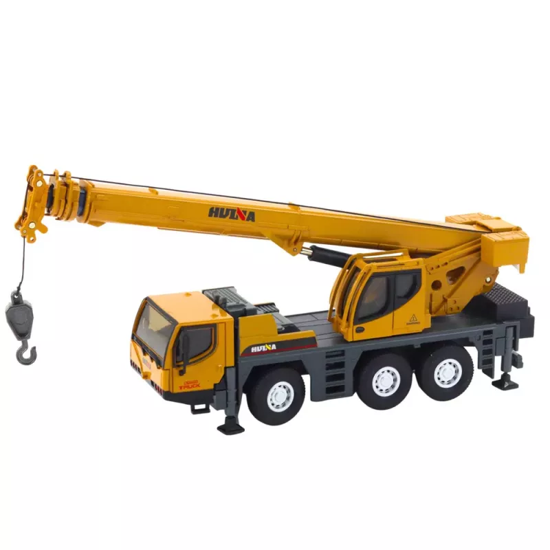 Huina Grua veículo de construção peças metálicas móveis 1:50