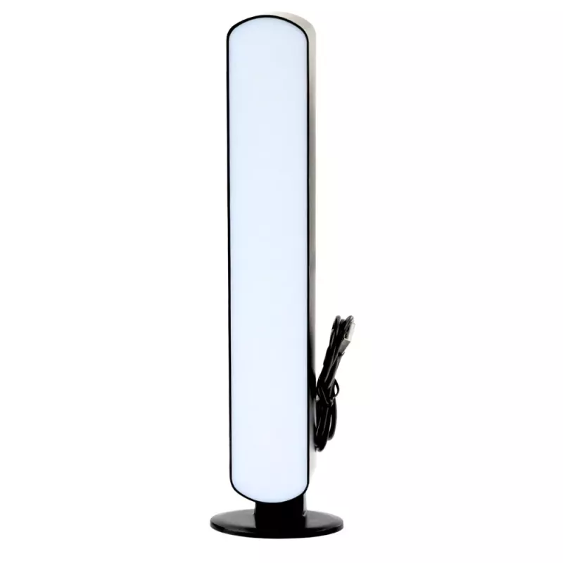 LEAN Conjunto de 2 candeeiros de secretária gaming LED RGB ambiente com comando
