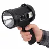LEAN Holofote solar LED Lanterna 6 modos Powerbank filtros substituíveis