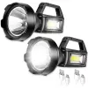 LEAN Candeeiro de trabalho LED, 4 modos, Powerbank