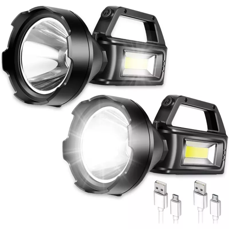 LEAN Candeeiro de trabalho LED, 4 modos, Powerbank