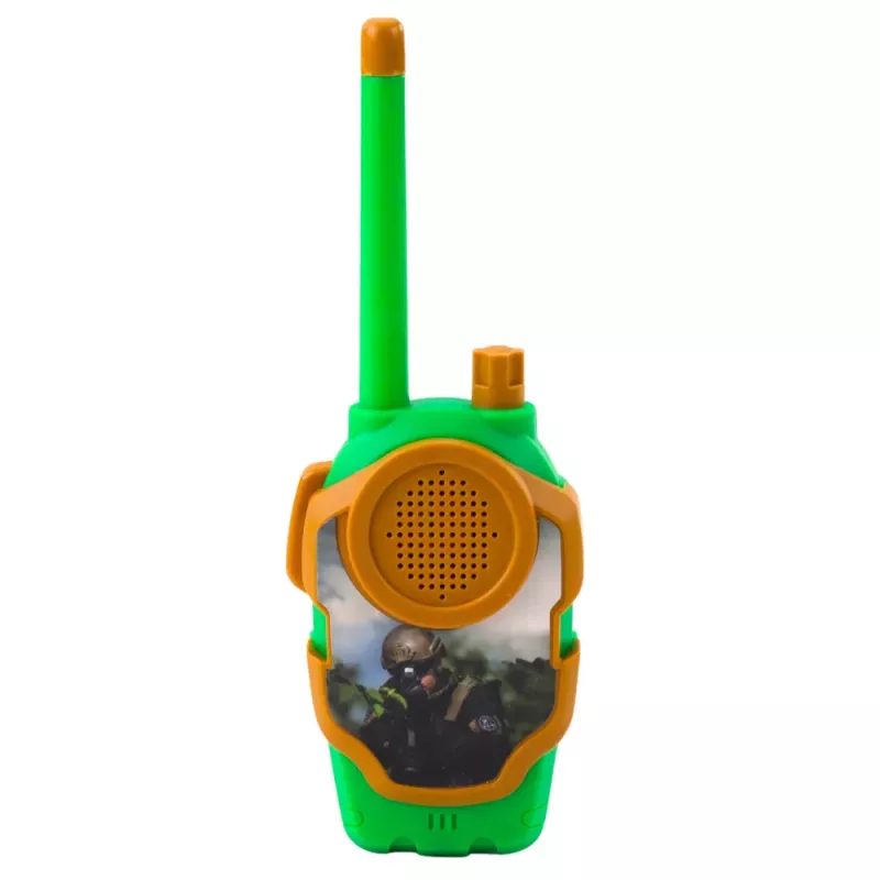 LEAN TOYS Walkie Talkies para crianças Militar 10m