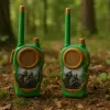 LEAN TOYS Walkie Talkies para crianças Militar 10m