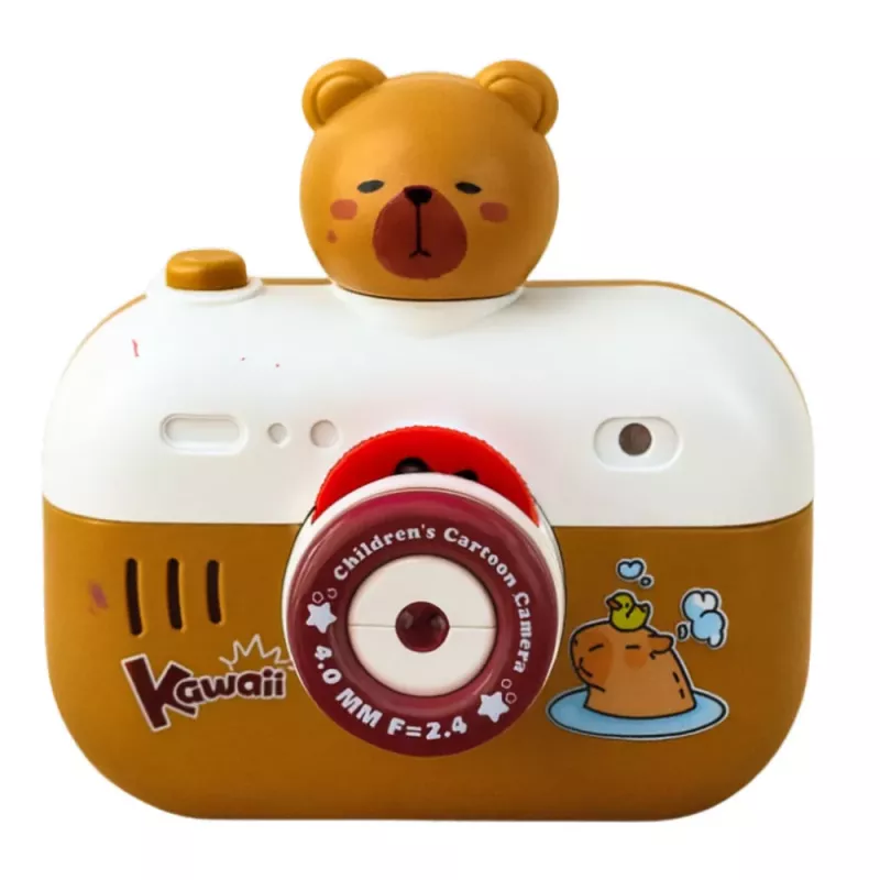 LEAN TOYS Capivara Câmara interativa com luz, projetor e sons com cordão
