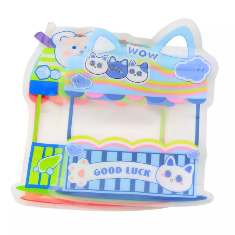 LEAN TOYS Conjunto criativo para fazer figuras de gel DIY Capivara 18 peças