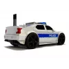 LEAN TOYS Carro de polícia a pilhas 1:20 luz e som Silver
