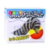 LEAN TOYS Bola com cauda de raposa fofa brinquedo interativo para crianças