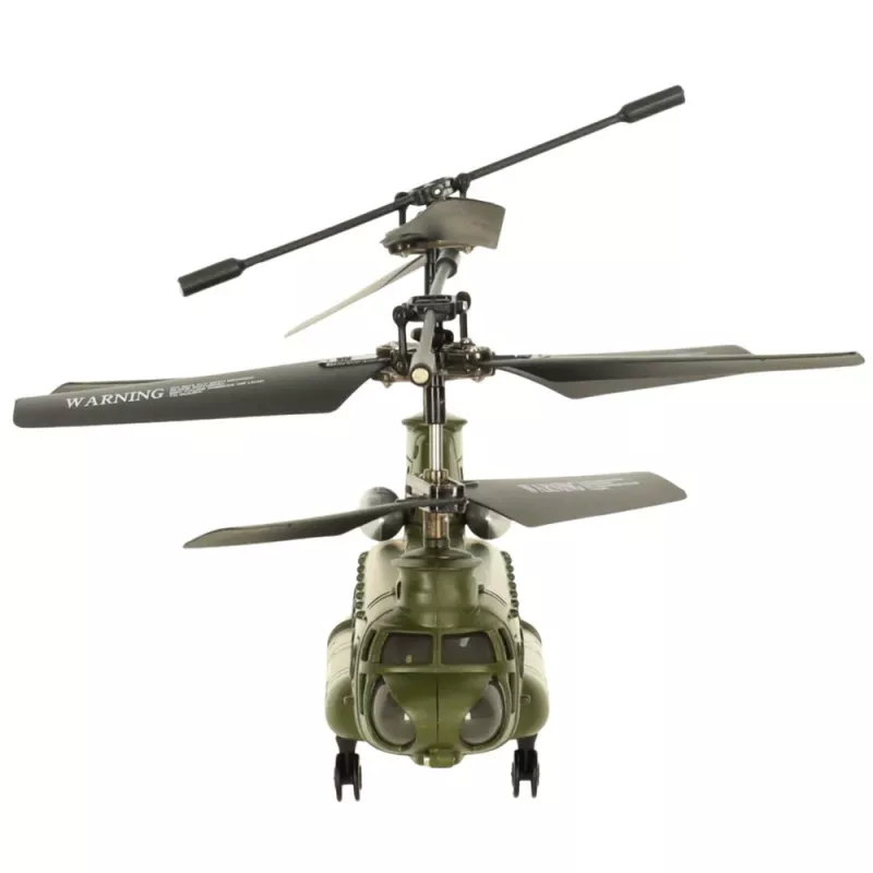 LEAN TOYS Helicóptero RC com comando Syma S026H-1 Verde Caqui