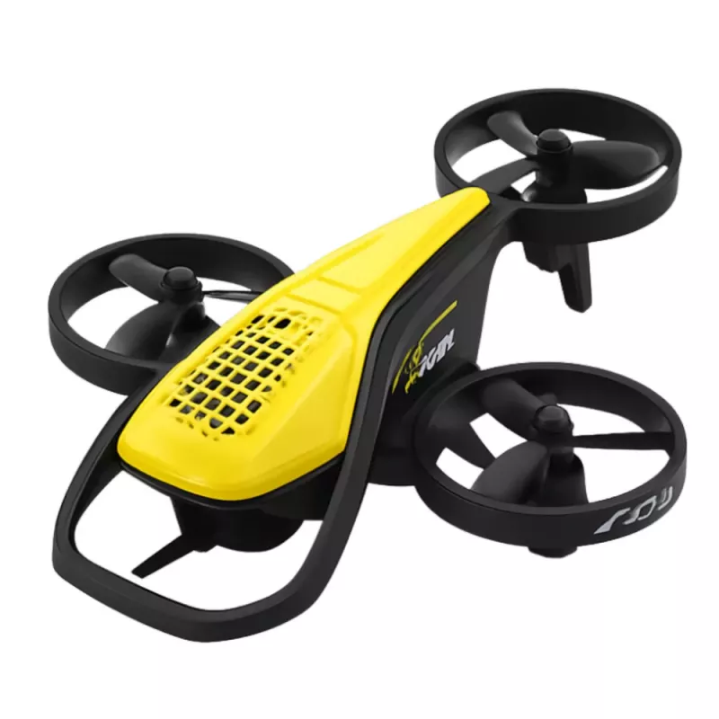 LEAN TOYS Mini drone RC Syma X36 acrobacias de quatro eixos Amarelo