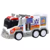 LEAN TOYS Ambulância City Veículo médico com tração, luzes e sons