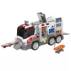 LEAN TOYS Ambulância City Veículo médico com tração, luzes e sons