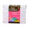 LEAN TOYS Conjunto de doces Gelado para crianças, caixa com colher de gelado, 14 peças