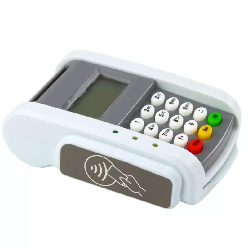 LEAN TOYS Conjunto de loja Terminal de pagamento Telefone Cartão Luzes e sons