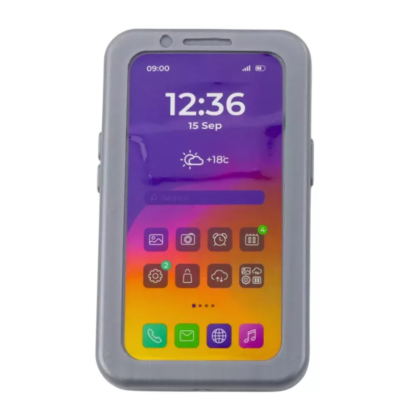 LEAN TOYS Conjunto de loja Terminal de pagamento Telefone Cartão Luzes e sons