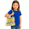 LEAN TOYS Figura de Husky a dormir numa almofada com bolsa de pelo e sons