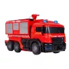LEAN TOYS Carro robô de bombeiros 2 em 1 telecomandado RC com luzes, sons e água