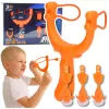 LEAN TOYS Conjunto de tiro, jogo de destreza com flechas de ventosa, 3 unidades