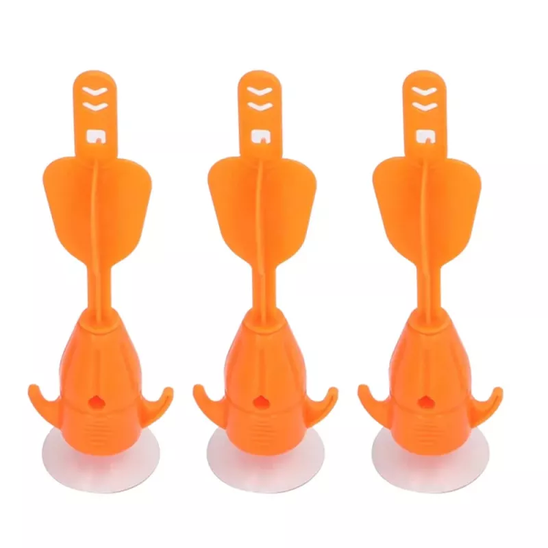 LEAN TOYS Conjunto de tiro, jogo de destreza com flechas de ventosa, 3 unidades