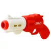 LEAN TOYS Pistola para bolas de espuma macia XGUN, vermelha, 6 unid.