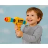 LEAN TOYS Pistola de bolas de espuma macia, autocarro escolar, amarela, 6 unid.