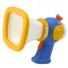 LEAN TOYS Megafone para crianças com distorção de voz e efeitos de luz, azul