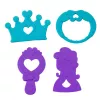 LEAN TOYS Conjunto de baús de tesouro para mergulho e diversão aquática, rosa, 21 peças