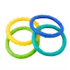 LEAN TOYS Conjunto de baús de tesouro para mergulho e diversão aquática, castanho, 21 peças