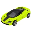 LEAN TOYS Carro desportivo metálico com propulsão, luzes e sons, verde, 1:32