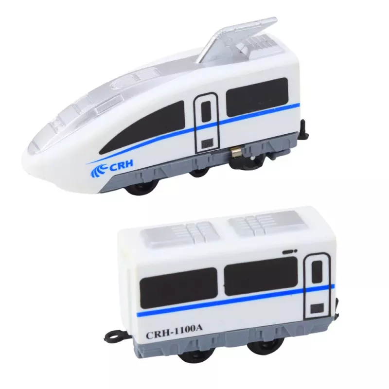 LEAN TOYS Comboio elétrico City Express, comboio de 13 peças