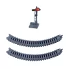 LEAN TOYS Comboio elétrico City Express, comboio de 13 peças