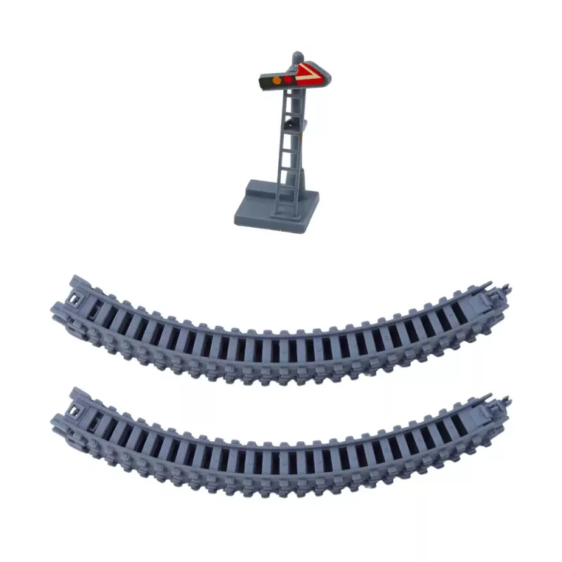 LEAN TOYS Comboio elétrico City Express, comboio de 13 peças