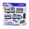 LEAN TOYS Comboio elétrico City Express, comboio de 13 peças