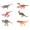LEAN TOYS Comboio clássico dinossauros com luzes, sons e fumo, 39 peças