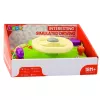 LEAN TOYS Volante interativo para crianças – simulador de condução com luz e som, verde